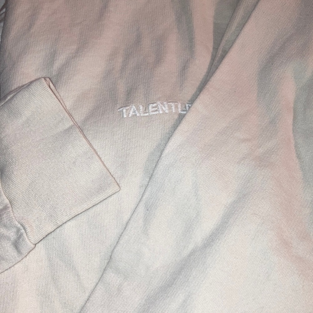 TALENTLESS LOGO UNISEX SUMMER CREWNECK size Small NWOT flaw - Picture 2 of 7